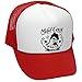 The MAD Cock - Retro Style Trucker Hat, Red, OSFA