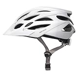 AGGIUNTE UTILI - questo casco da bici ottiene punti grazie al design aerodinamico, all'usabilità e alla lavorazione superiore. Meccanismo di sgancio rapido, strisce riflettenti sul retro e visierino parasole removibile rendono questo prodotto insostituibile.