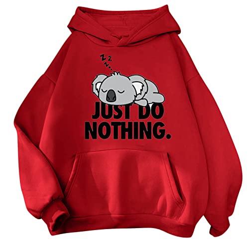 Sudadera con capucha para mujer en algodón suave y corte holgado informal modelo A34