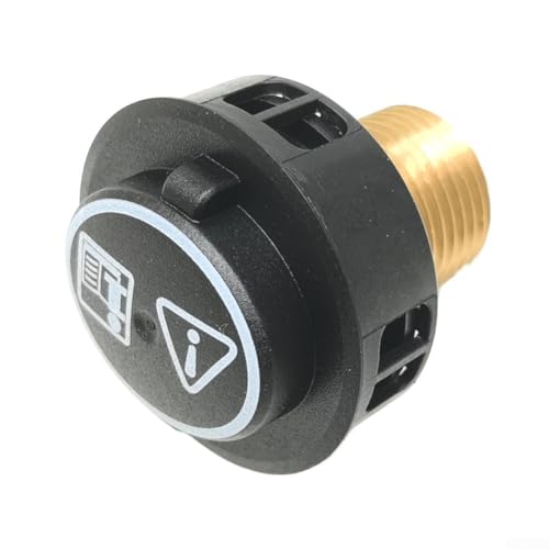 Tapón limpiador de vapor con válvula de seguridad para modelos Karcher SC4 SC5 eficaz prevención de fugas (1 paquete)