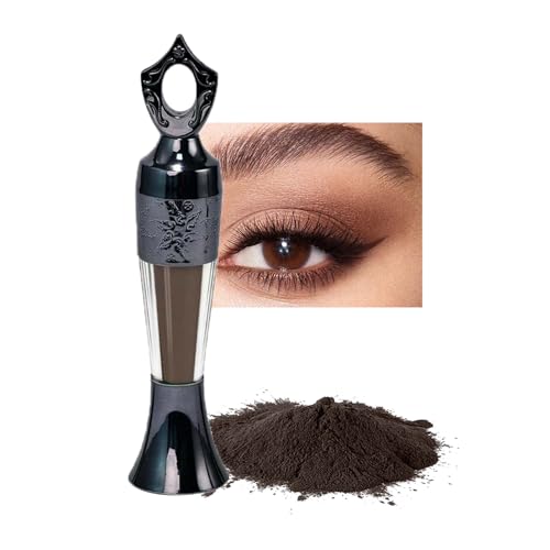 Kohl Powder Eyeliner,Brown Kohl Eyeliner, Handmade Smudge Proof Eye-liner Cream Powder,Intense Pigment Silky Finish Liner For Natural Eye Make-Up