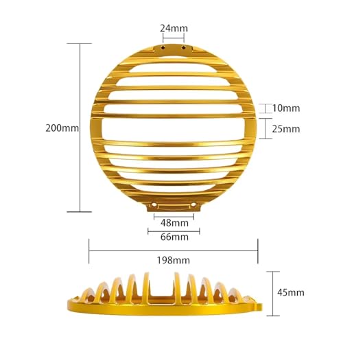 Grille protection phare moto CB650R couvercle calandre 2019-2023 - 4