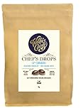 Willie's Cacao - Vegan Milk Chocolate Chef's Drops 1kg - Surabaya 42% couverture chocolate with caramel notes - For cooking & baking - Oat based