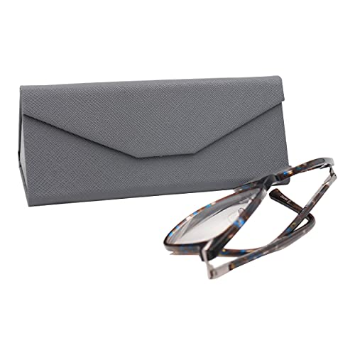 Image of Real Sic Glasses Case for Men and Women - Magnetic Folding Hard Shell Sunglass Holder - Inspired by Solid Color