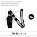 SHENGYIG XL Leckschutz für Hunde-Verstellbare Hundebandage Hinterbein (Schwarz)-Kniebandage für Hunde mit Beinschutz-Unterstützt Vorde-& Hinterbeine-Ideal bei Inkontinenz, Wunden & Gelenkproblemen