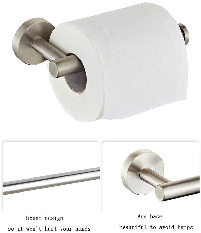 Rack de serviette suspendu à fixation robuste en acier inoxydable CRODY