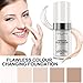 TLM Color Changing Foundation, Flawless Colour Changing Warm Skin Tone Liquid Foundation for Mature Skin, Waterproof Moisturizing Foundation Makeup Base Nude Concealer Full Coverage SPF, 30 ml