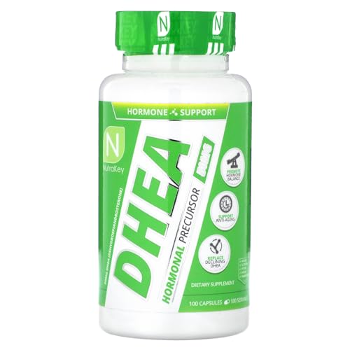 NutraKey Dhea Capsules, 50 mg, 100 Count