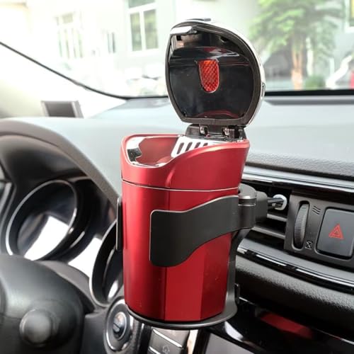 Support pour bouteille de café sur grille de ventilation auto