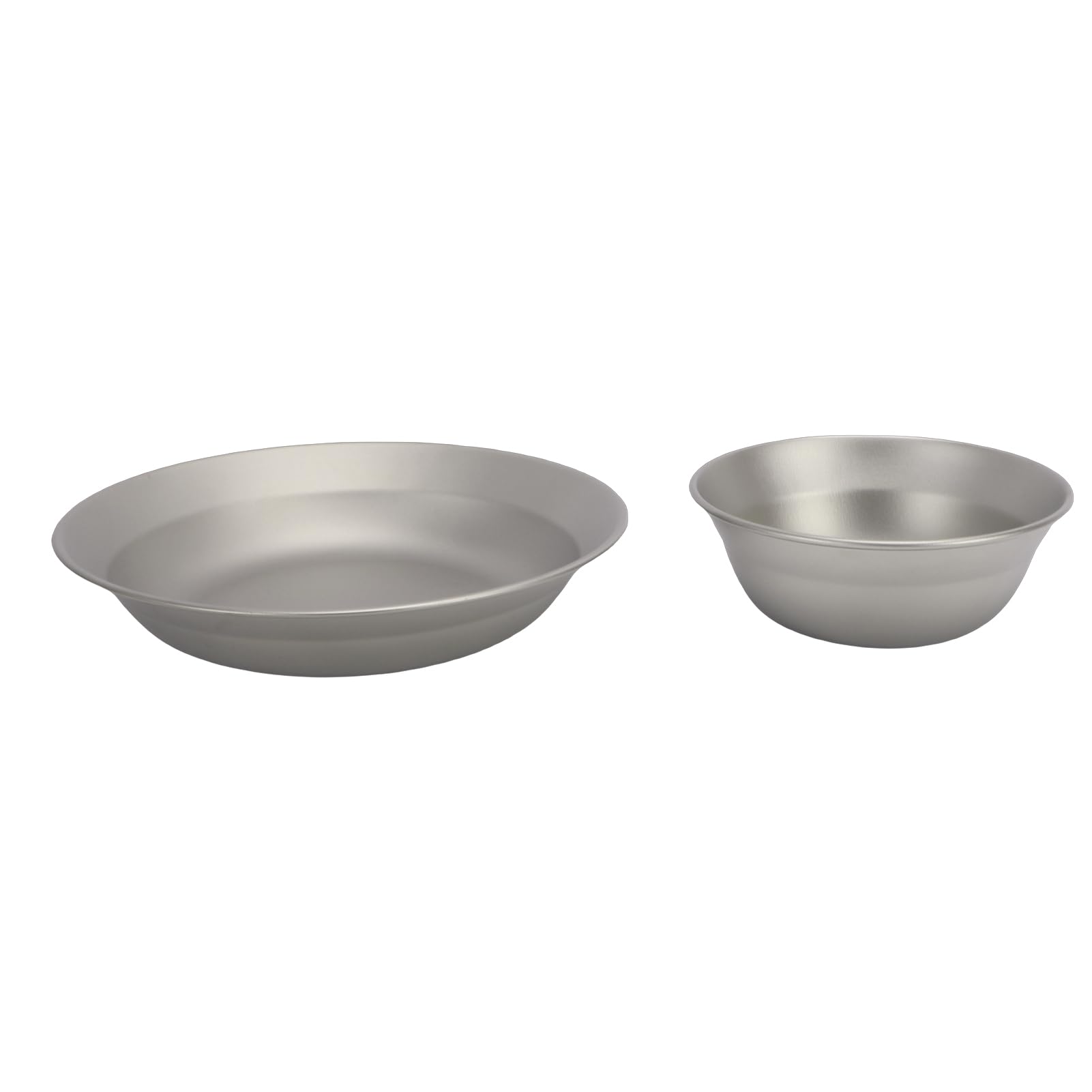 AMONIDA Campingbesteck-Set, 10-teiliges Tragbares Reisegeschirr aus Edelstahl, Netzbeutel-Utensilienset mit Tasche, Ideal für Camping, Wandern, Picknick, Grillen, Outdoor-Aktivitäten