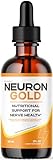 Neuron Gold Drops - Official Neuron Gold Liquid Drops Advanced Supplement Nerve Support Formula - Maximum Strength, Vitamins for Overall Health & Wellness Reviews, 1 Bottle for 1 Month