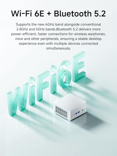 Image of MINISFORUM M1 Lite Mini PC Core Ultra 5 Processor 125U(12C /14T) 16GB DDR5(5600MHz) 512GB SSD Desktop Computer, HDMI|DP|USB4 Video Output, 2.5G RJ45 /WiFi6e, 2X PCIe4.0 SSD Slot, Intel Graphics Micro PC