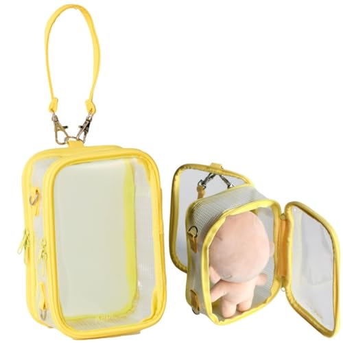 レイメイ藤井 ぬいぐるみポーチ Kept 推しぬいポーチ 推し活 イエロー KP1434Yの商品画像（Amazon）