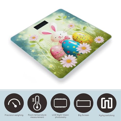 Báscula digital de cuerpo peso automático con pantalla LED miniatura 3