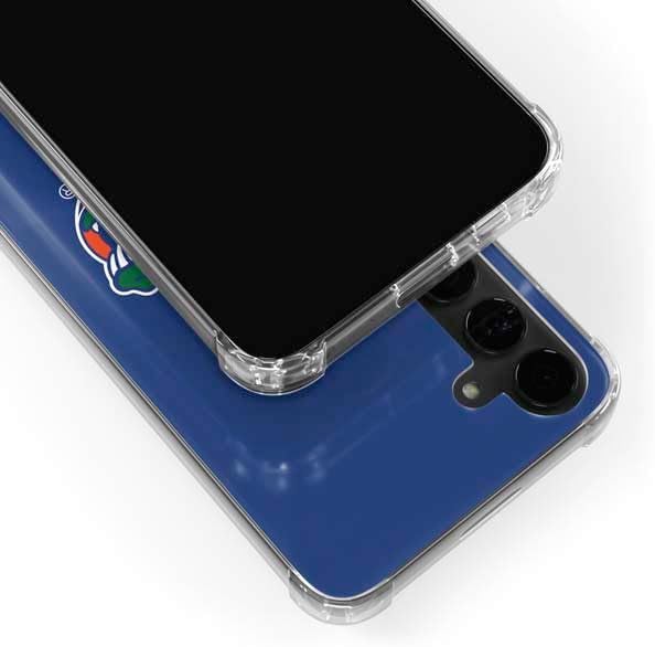 Skinit Clear Phone Case Compatible with Galaxy S24 Plus - Officially Licensed University of Florida Gators Mascot Blue Design