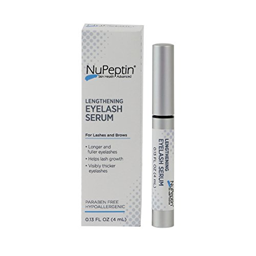 NuPeptin Lengthening Eye Lash Serum - For visibly thicker eyelashes and brows with proven and visible results
