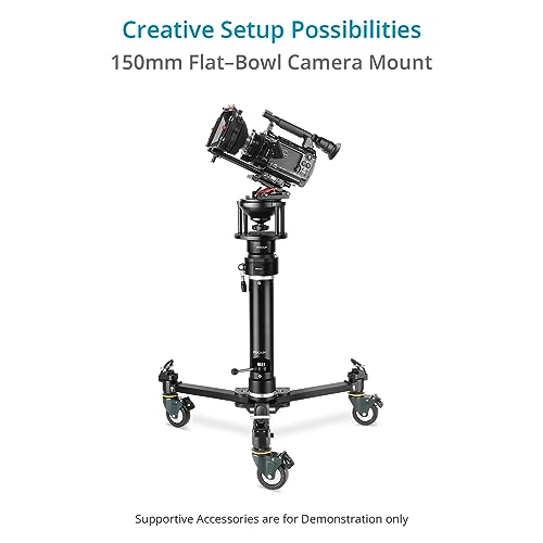 PROAIM 150mm Half Ball Adapter (Flat-Bowl Camera Mount) Camera. Converts Flat Head to 150mm Ball Base. For 150mm Bowl Tripods & Hi-Hats. 3/8"-16 Tie-Down Screw (BA-150) - Image 2