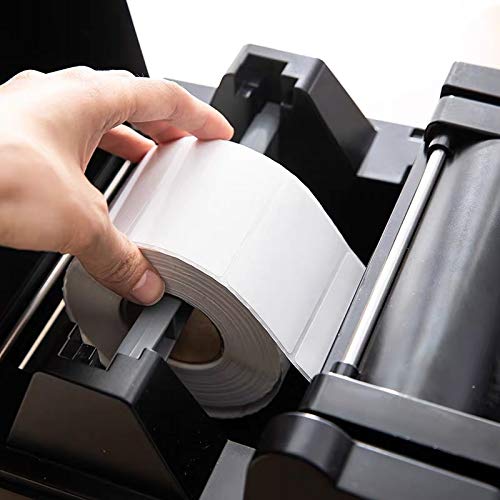 Papel autoadhesivo termoensible 100mm impermeable rollo 500 hojas blanco código Express e-Post 3