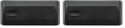 Master Lock 207D - Soporte magnético para llaves, capacidad de 1 a 2 llaves, color negro (paquete de 2)