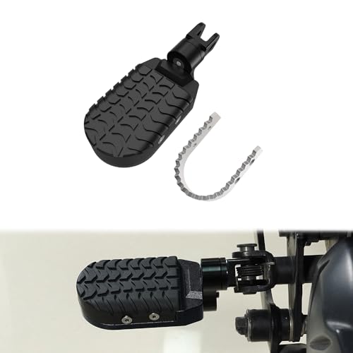Repose-pieds de moto Xitomer larges pour les voyages en KLR650
