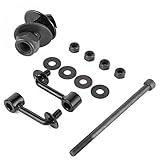 Prestazioni eccellenti: kit di sollevamento del serbatoio che può sollevare il serbatoio di 2 pollici più in alto, adatto per moto.
