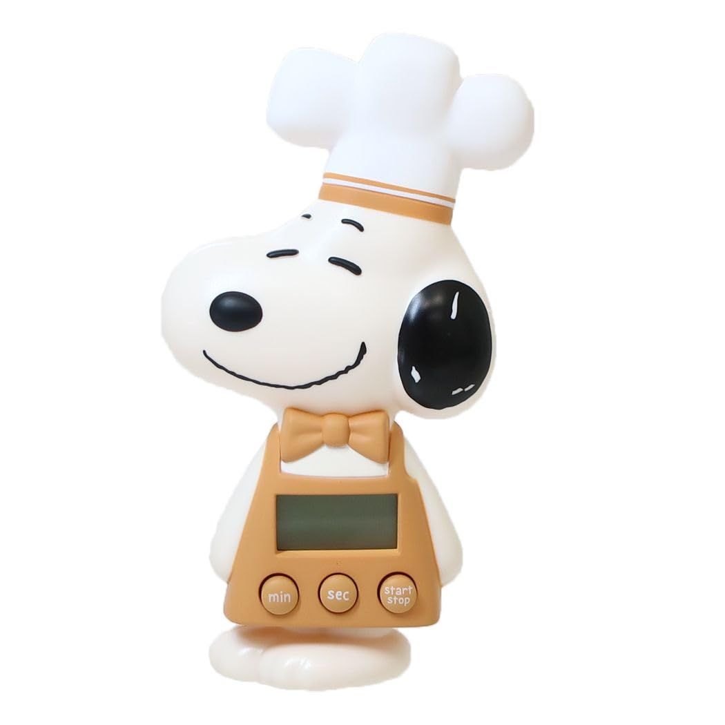 Amazon｜スヌーピー[キッチン雑貨]キッチンタイマー シェフ ピーナッツ