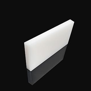 High-Density Polyethylene (HDPE) Plastic Block 1/2" Thick 3" X 12"- for Machining, Home Improvements, DIY Projects, Engineering,High-Density Polyethylene Plastic Sheet (1pcs White PE Block)