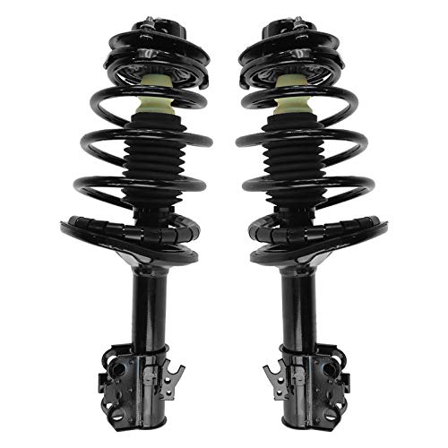 Image of TRQ Front Strut and Spring Assembly Set 2 Piece Compatible with 1992-1994 Lexus ES300 92-94 Toyota Camry