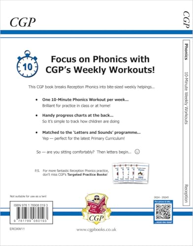 Reception English 10-Minute Weekly Workouts: Phonics