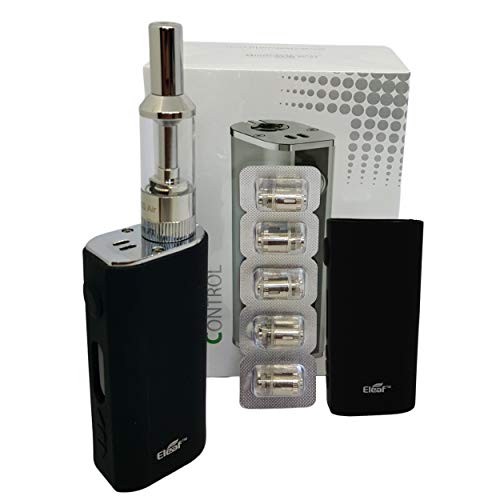 Kit Complet comprenant une Cigarette Electronique Istick TC 40W Eleaf (AUTHENTIQUE), 1 Atomiseur GS Air, 1 Pack de 5 Résistances de 1.50ohm, Etui de...