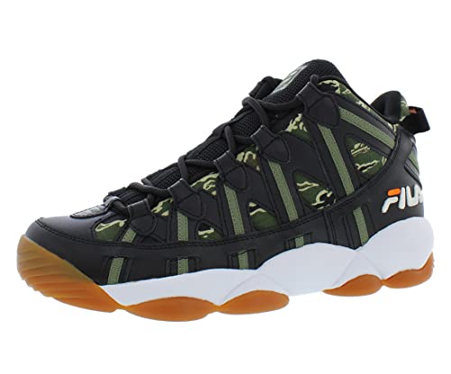 Fila Zapatillas de deporte Stackhouse-Spaghetti High Top Negro/Blanco/Cebollino, Black/White/Chive, 43 EU