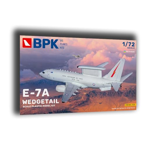 BPK 7225 1/72 E-7A Wedgetail Scale Model kit - Used condition - US$150.87
