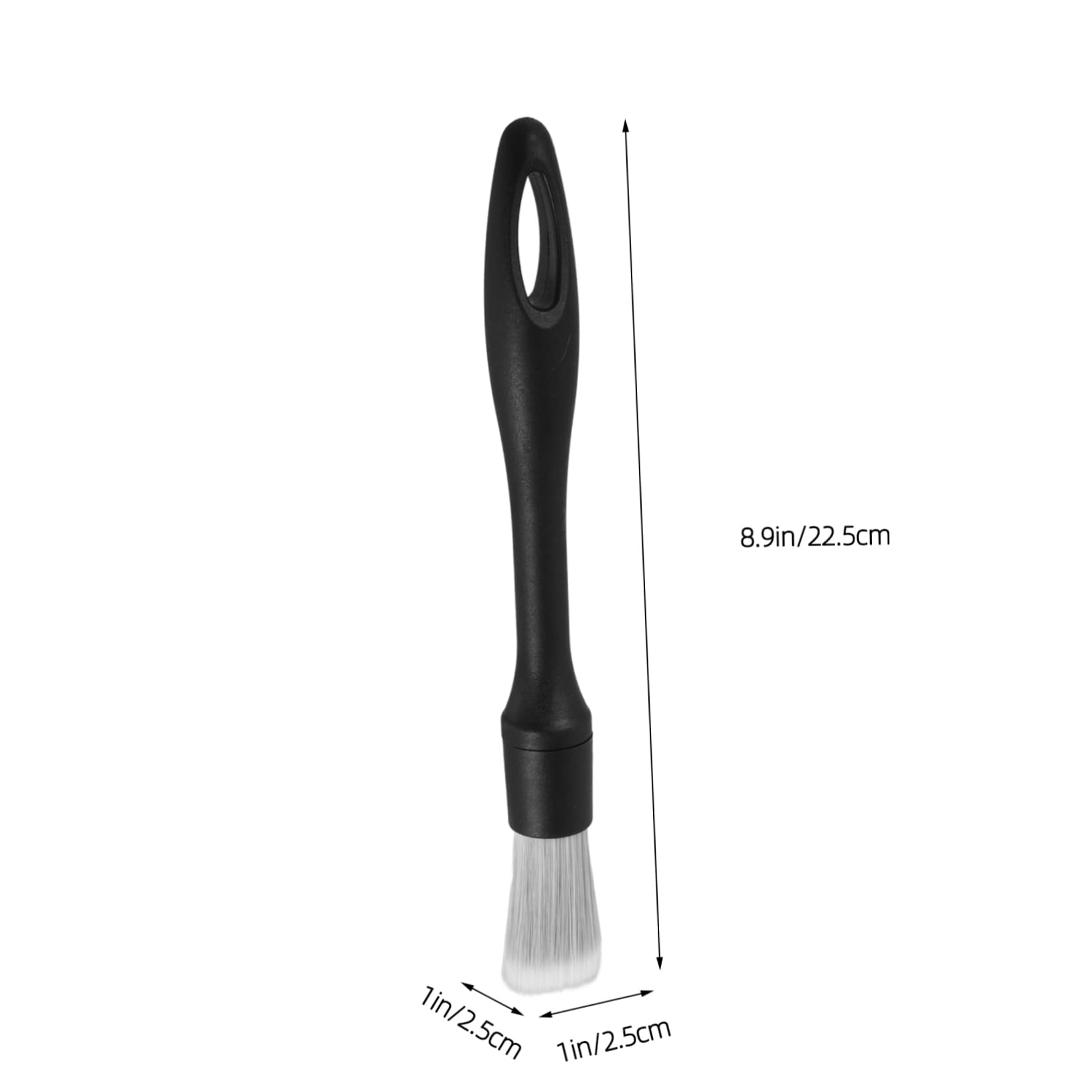 Ciieeo Hub Brush Interior Car Detailing Brush Auto Detailing Brush Detailing Brushes for Vehicles Truck Detailing Brush Detail Brush Car Interior Detailing Brush Plastic