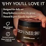 Crowned Skin Prince Body Butter Cologne for Men | Oceanic & Woody | New Moisturizing Formula Scented with White Musk & Bergamot | Infused with Natural Shea & Mango Butters | All-Day Fragrance | 4.4oz - Image 4