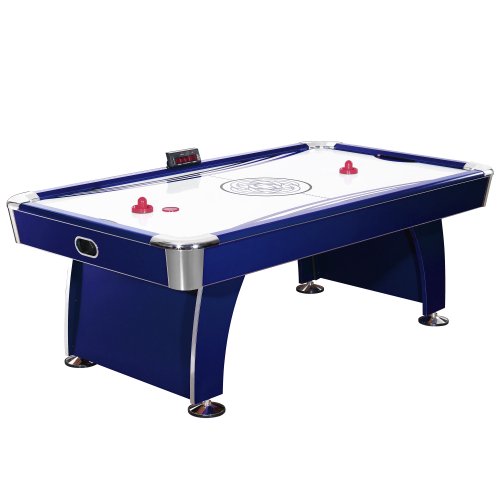 Hathaway Phantom 7.5-Foot Air Hockey Game Table for Kids and Adults, with Electronic
