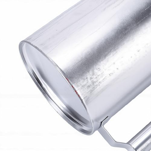 Antorcha de goteo de hierro fundido con doble fondo y válvula de retención 8