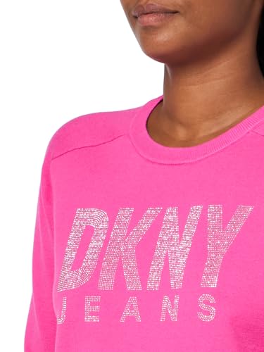 Image of DKNY Women's Turtleneck All-Day Comfort Cropped Sportswear Sweater