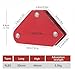 1/4pcs Welding Magnet Magnetic Holder 45/90/135 Degrees 9LB Arrow Clamp For Positioner Locator Tools(1Pcs)