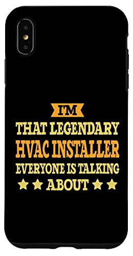 iPhone X/XS Hvac Installer Job Title Employee Worker Hvac Installer Case