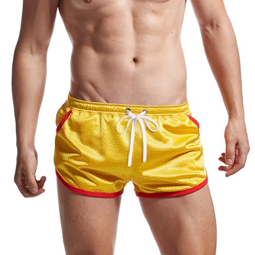 AIMPACT Sport Shorts Herren 3 Inch Mesh Bodybuilding Shorts Atmungsaktiv...