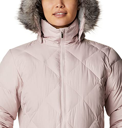 Columbia Women's Icy Heights Ii Mid Length Down Jacket, Mineral Pink, Xx-Large #TOP3