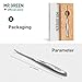 MR.GREEN Cuticle Pusher Dead Skin Remover Stainless Steel Manicure Tools Professional Cuticle Trimmer Nail Polish Peeler Scraper (Mr-2190)