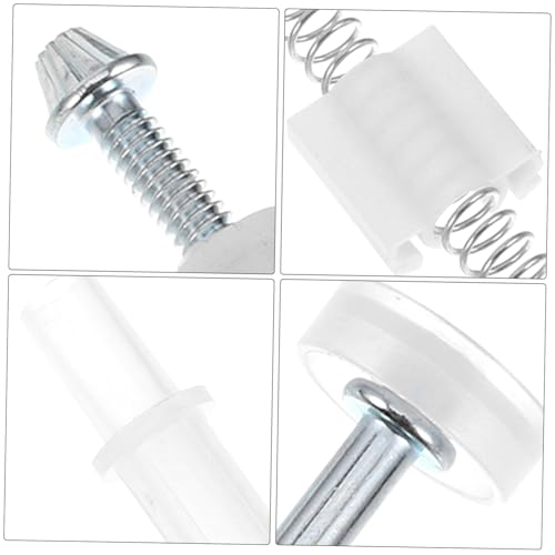 GANAZONO kit de herrajes para puerta de clóset bifold, piezas para reparación e instalación miniatura 3