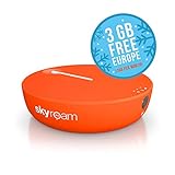 Mobiler WiFi-Hotspot + 3 GB: Genießen Sie von zu Hause oder im Ausland 4G LTE-Geschwindigkeit dank der schnellen und zuverlässigen mobilen Daten von Skyroam, ohne SIM-Karte oder Langzeitabonnements