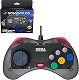 SEGA Saturn manette filaire 8 boutons   gris