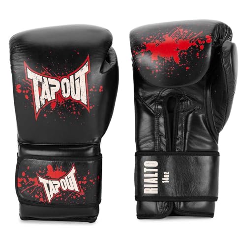 Gants de Boxe en Cuir Tapout Rialto pour Protéger Vos Poignets Durant l'Effort