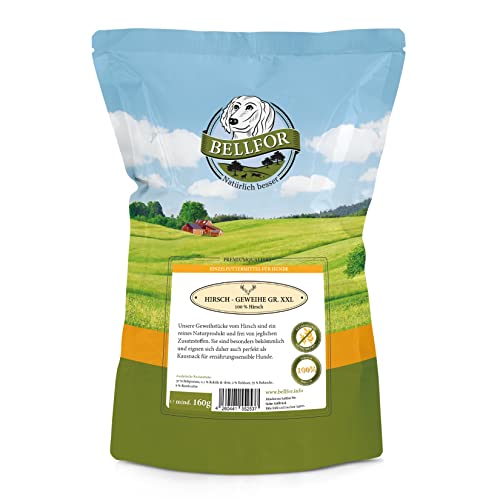Produktbild von Bellfor Hirsch-Geweihe XXL Hundesnack - 160 g