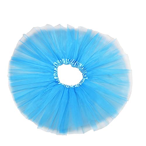 Image of XINXIYAN Tutu for Girls Womens Skirt 5 Layers Mardi Gras Outfit Halloween Costume Dress Party Favor