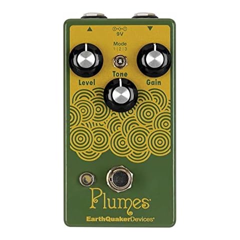 EarthQuaker Devices Plumes Small Signal Shredder Overdrive Guitar Effects Pedal (ERQ Cover