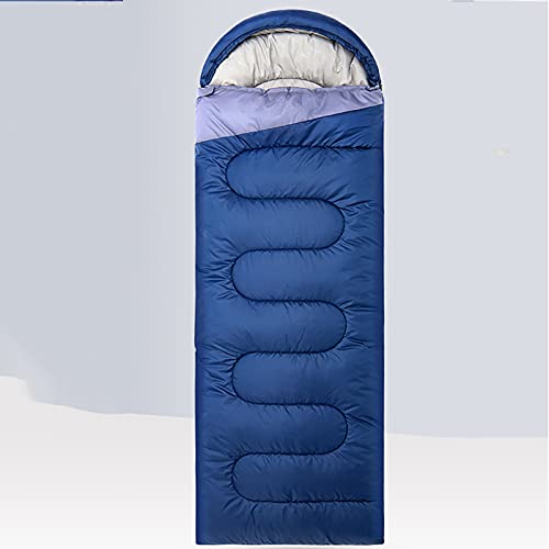 Bequemer Schlafsack Verdicken kalkisch-Outdoor-Camping-Schlafsack, um den warmen erwachsenen Schlafsack zu halten Indoor- und Outdoor-Aktivitäten ( Farbe : Medium cyan , Size : 220x75cm ) - Image 3